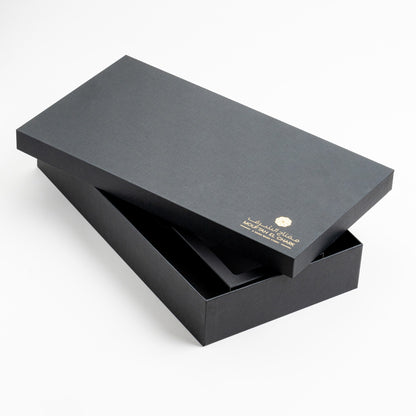 Black Fancy Paper Box with Elegant Design