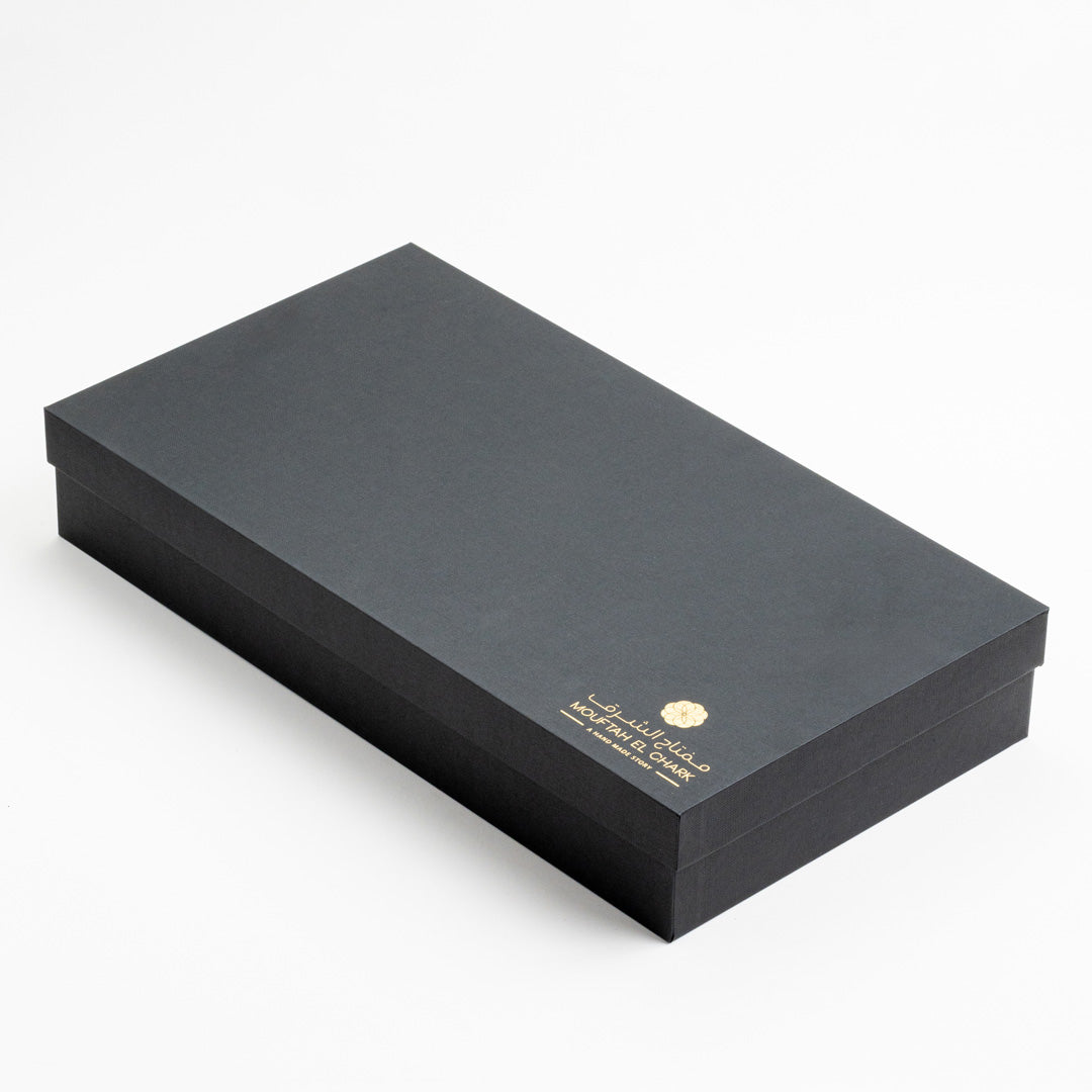 Black Fancy Paper Box with Elegant Design