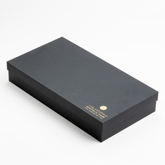 Black Fancy Paper Box with Elegant Design