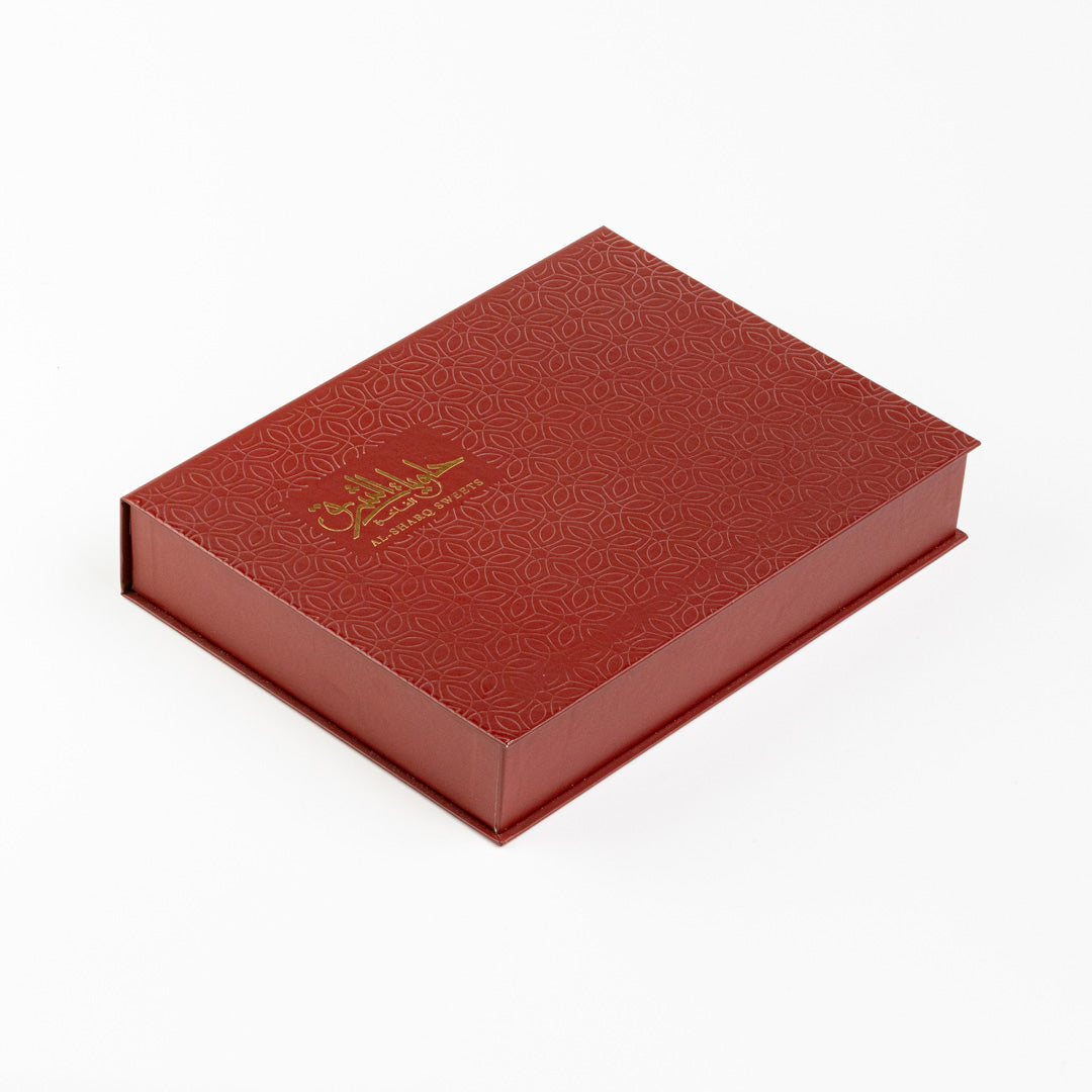 Debossed Sweet Box with Book Design