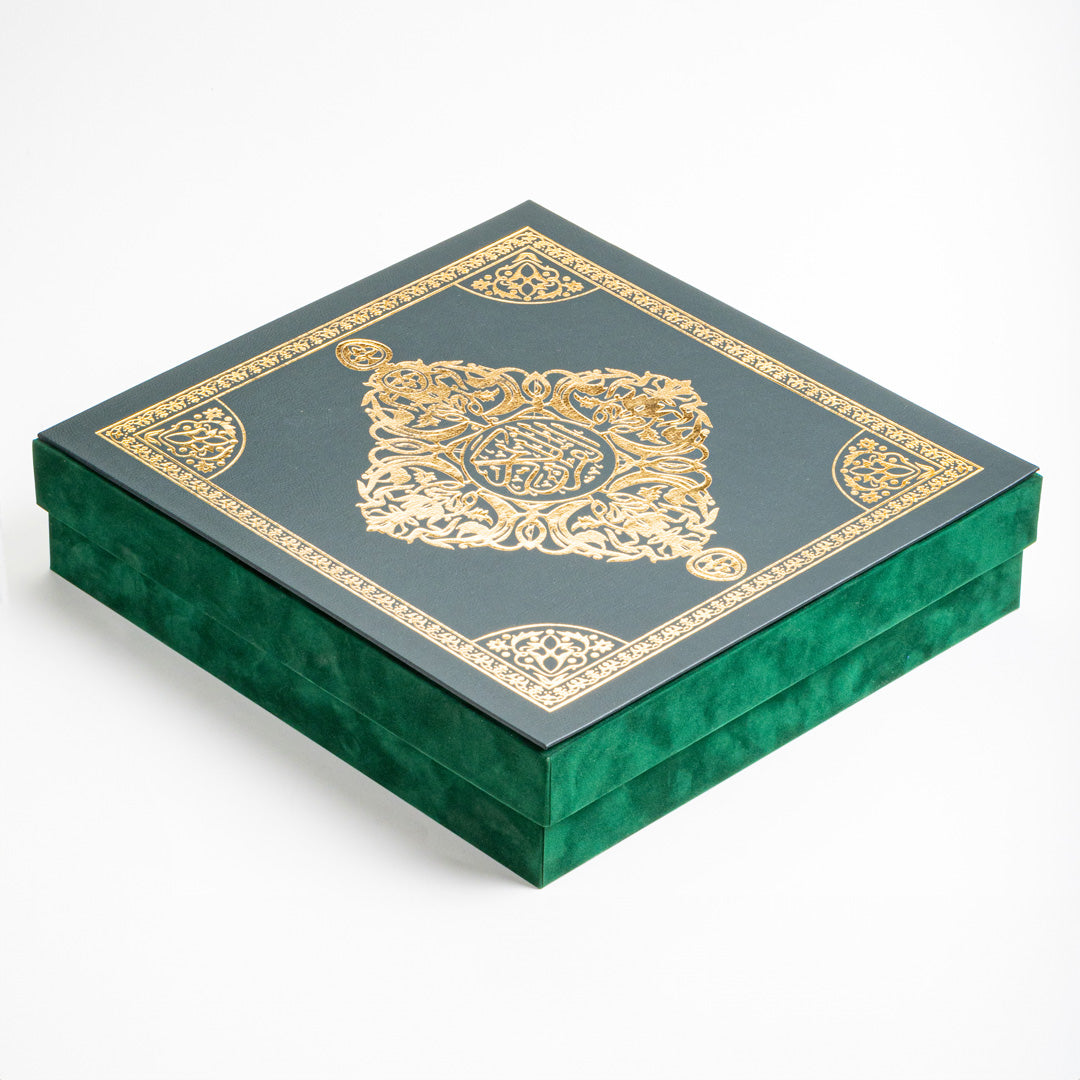 Luxury Velvet and Leather Combination Box