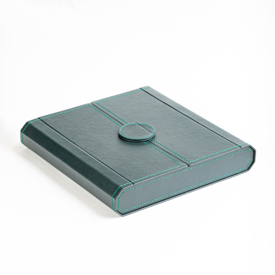 Luxury Velvet and Leather Combination Box