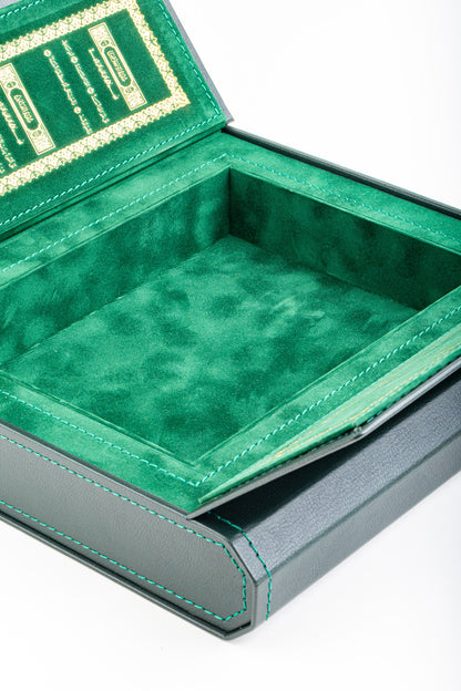 Luxury Velvet and Leather Combination Box