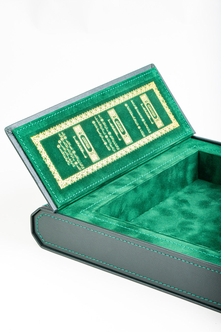 Luxury Velvet and Leather Combination Box