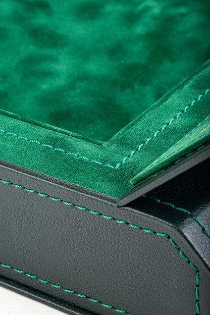 Luxury Velvet and Leather Combination Box