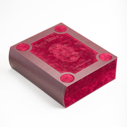 Premium Bible Box with Religious Design