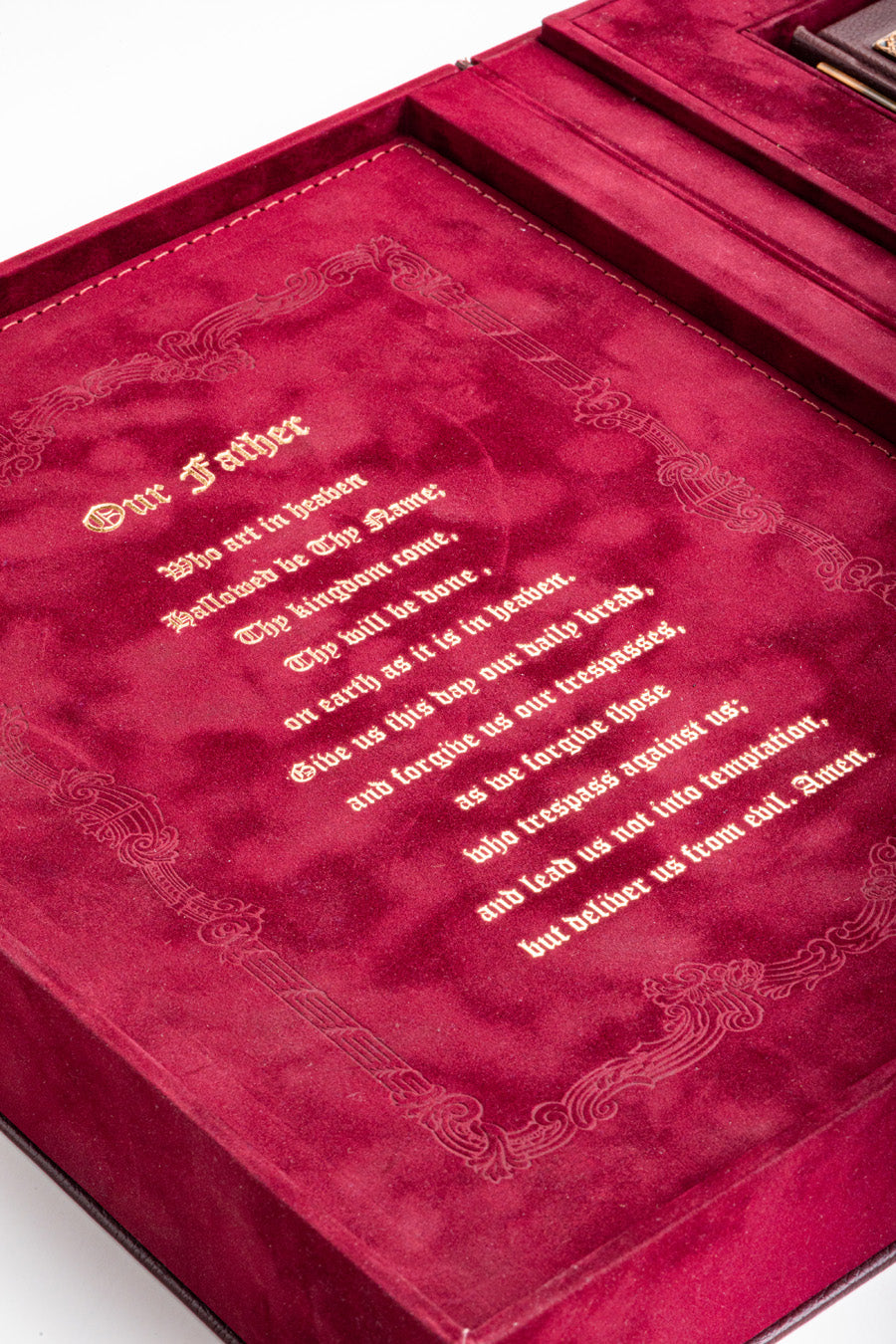 Premium Bible Box with Religious Design