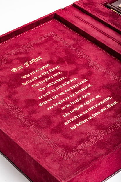 Premium Bible Box with Religious Design