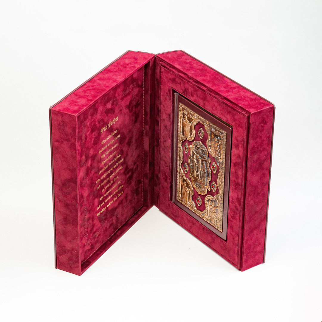 Premium Bible Box with Religious Design