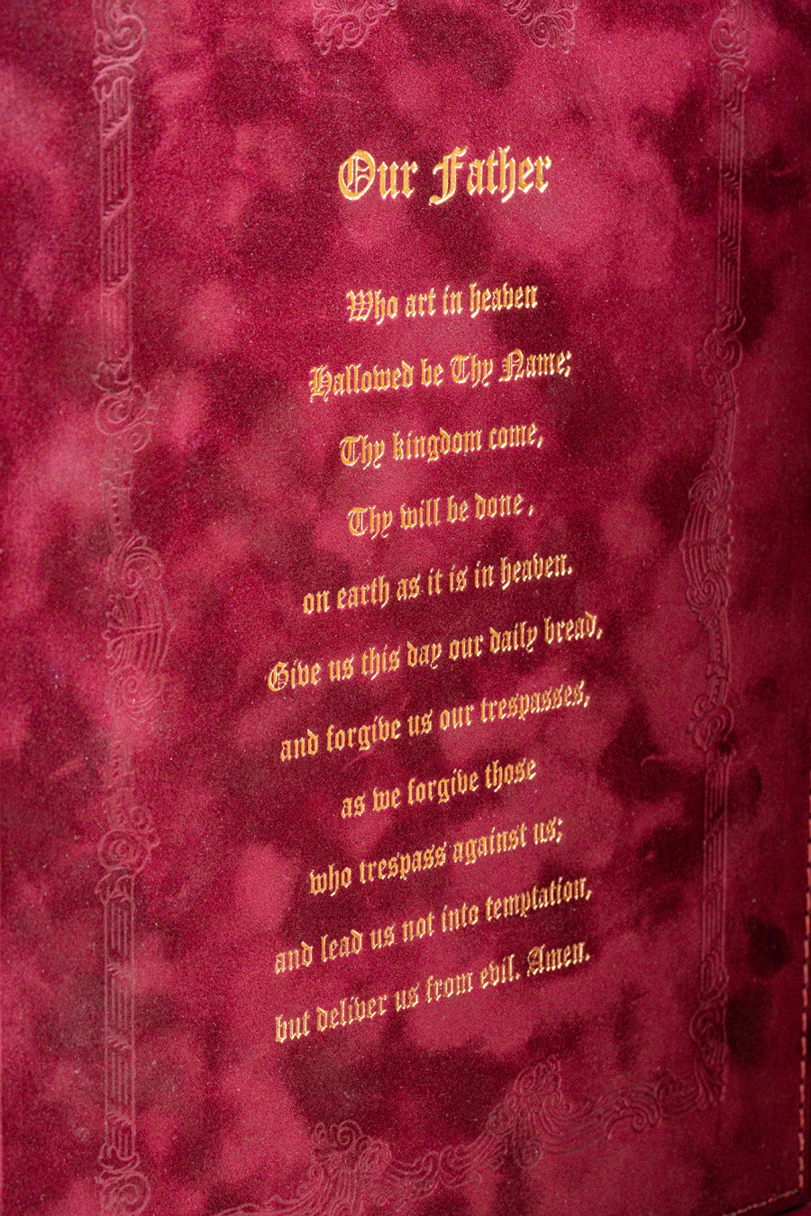 Premium Bible Box with Religious Design