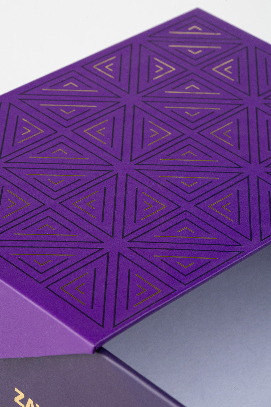 Premium Chocolate Box with Embossed Golden Logo