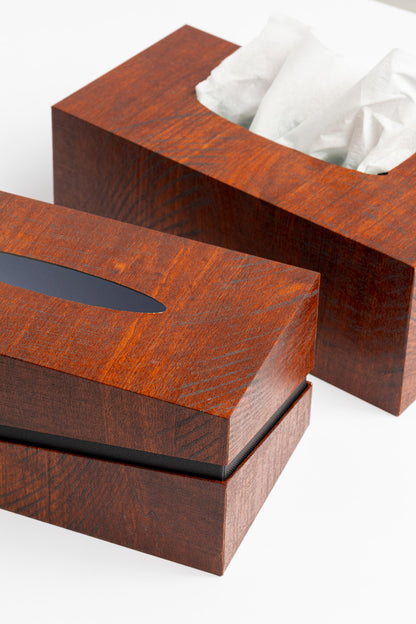 Slanted Tissue Box with Ergonomic Design