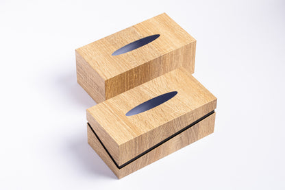 Slanted Tissue Box with Ergonomic Design
